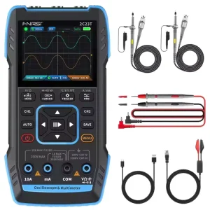 2C23T 15MHz 2-Channel 50MS/s Multimeter Oscilloscope with Waveform Generator