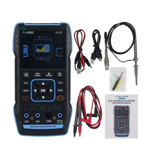 2C23T 3 in 1 Oscilloscope Multimeter Signal Generator with 2.8 Inch Display Screen
