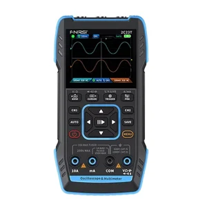2C23T Portable Digital Oscilloscope Signal Generator Multimeter 3 in 1 Dual Channels Multifunction Multimeter