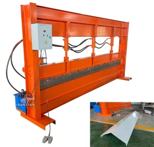 2M Metal Sheet Bending Machine Sheet Metal Cutting and Bending Machines Sheet Metal Manual Folding Machinery