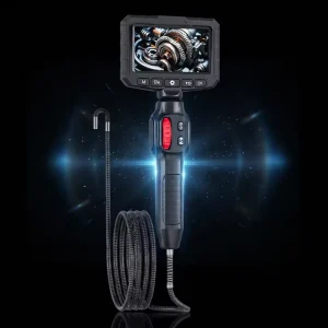 2MP HD Industrial Inspection Endoscope 360 Degree Two Way Steering Borescope Car Pipe Inspection Camera Sewer Inspection Camera