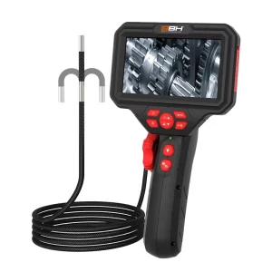 2Way Type c Snake Articulating Camera Endoscope Pipe Inspection Car Repair Sewer Borescope Waterproof Industrial Video Endoscope