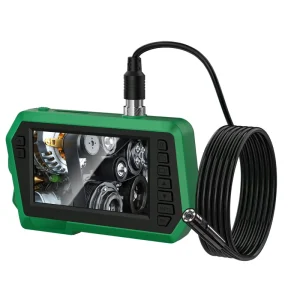 2m 4.3 inch LCD Screen 8mm Dual Lens Endoscope Camera for Home Appliance Inspection Car Repair