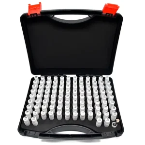 2mm-3mm 101-Piece Pin Gauge Set, 0.01mm Increment, +/-0.001mm Tolerance, High Precision Metric Steel