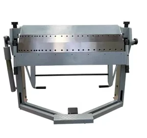 2×1270 Manual Metal Plate Press Brake Steel Sheet Folding Machine Hand Plate Bending Machine