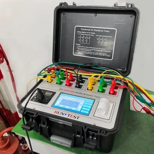 3-Channel 10A DC Resistance Meter 0.2%+2 Digit Accuracy Tester 0.1 Resolution for Transformer Winding