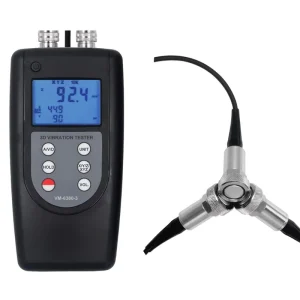 3 Channel Vibration Meter Three Channel Vibration Analyzer VM 6380 3