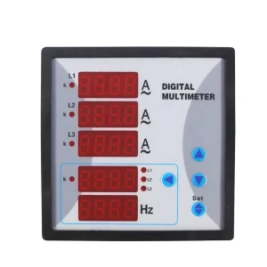 3 Phase Digital Display Multimeter Electric Power Meter SLYB292Z 9X5 IUF AC220V Class 0.5 Accuracy