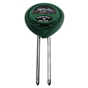 3 in 1 Analog pH Acid Meter Multifunctional Soil Tester Moisture Meter Sunlight Intensity Measurement Analyzer China