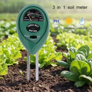 3 in 1 Multifunctional Soil Tester with Soil pH Meter and Moisture Detection CE Certified Competitive Price