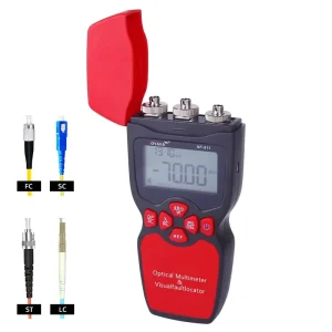 3-in-1 Optical Multimeter Optical Fiber Tester Optical Power Meter Tester Visual Fault Locator (NF-911)