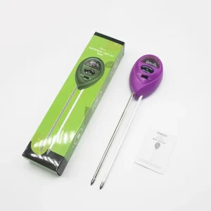 3 in 1 Plastic pH Meter Soil Tester Moisture & Light Monitor for Garden Use