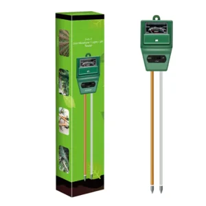 3 in 1 Soil Detector PH Moisture Sensor Soil Meter Tester Light and Humidity Test for Garden Farm Indoor & Outdoor