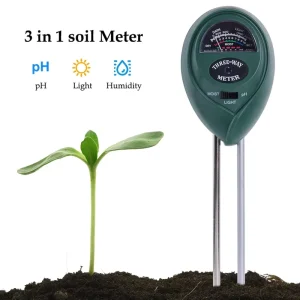 3 in 1 Soil Meter Factory Price Soil Water Moisture Light Tester Digital Analyzer Test Detector for Garden Plant Flower Soil ph