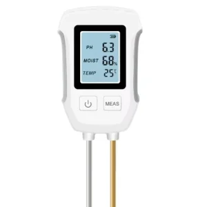 3 in 1 Soil Tester Digital PH Moisture Temperature Meter for Garden Farm Potted Plants Lawn Care