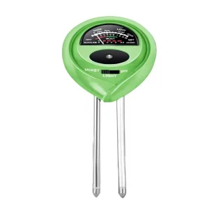 3 in 1 Soil Tester Moisture Sunlight pH Meter Soil for Kit for Home Garden Farm Lawn (Green)