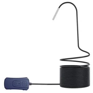 3.9mm 2MP HD Resolution Semi Rigid Flexible Wireless Endoscope IP67 Waterproof WiFi Borescope Inspection Camera CMOS Sensor LED