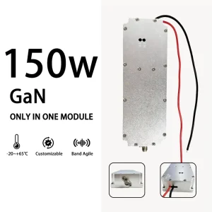 300-1300 Mhz High Power LDMOS 150W/200W RF Amplifier Module with Signal Generator for UAV Drone Defense Anti Drone
