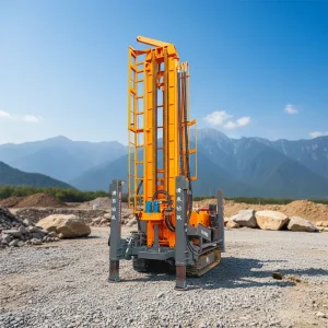 350 Water Well Drilling Rig Pneumatic and Hydraulic Dual Use Drilling Machine Complete Rock Boring Equipment