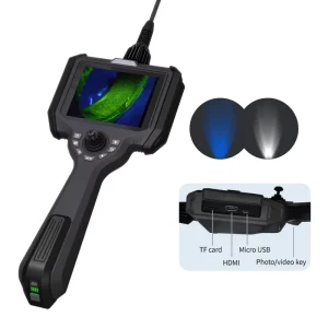 360 Degree Articulation Portable Ultra violet UV Light Videoscope Endoscope Inspection Camera