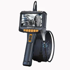 360 Rotation 8mm Dual Lens 1080P IP67 LED Illumination 5 inch IPS Display Industrial Endoscope Camera Automotive Pipeline 3 3