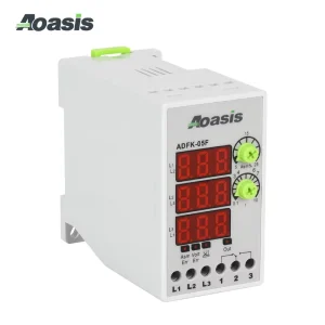 380VAC Automatic Reconnect Voltage Protector Adjustable Digital Voltage Relay for Solar and Home Systems