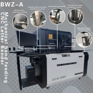 3D Letter Bender Outdoor Large Metal Signage Stainless and Aluminum Auto Channel Letter Bending Machine Manufacturer