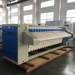 3M Industrial Hotel Bed Sheets Quilt Cover Fold Machine Automatic Commercial Laundry Sheet Ironing Machine