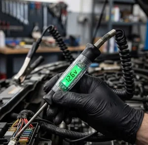3V-30V Digital Display Auto Circuit Tester Probe for Cars, Trucks, and Motorcycles