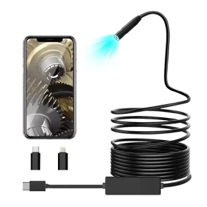 3m 3 in 1 Inspection Camera Endoscope 1920P HD Sewer Borescope Camera 8mm 8LED Industry Mini Camera for Android iPhone iOS