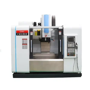 4 Axis Vertical CNC Milling Machine VMC850 GSK Control BT40 Spindle Automatic Single Spindle Heavy Duty