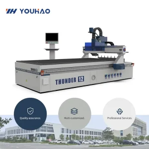 4 Axis Wood CNC Engraving Milling Machine Automatic Loading Unloading High Speed Furniture Cabinet Making 1325 1530
