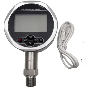 4″ LCD Digital Pressure Gauge with 0.1% Accuracy Customizable Pressure Range Premium Quality