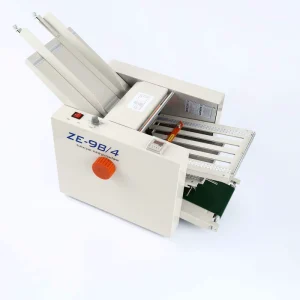 4 Plates PLC Controlled Automatic Paper Folding Machine BLN 4 High Efficiency Productivity Motor Engine for Office A4 Sheet