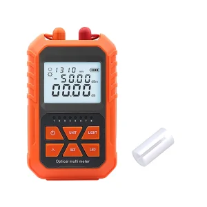 4-in-1 Charging RJ45 Network Cable Tester 5mW Optical Power Meter Visual Fault Locator Fiber Optic Multimeter