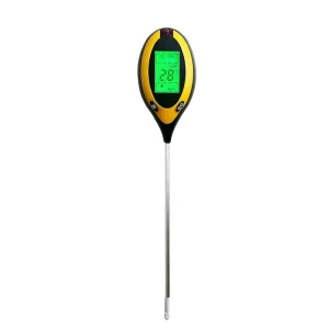 4-in-1 Digital Soil Tester with PH Moisture Temperature Light Meter for Garden and Farm Plants