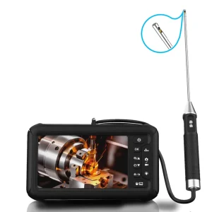 4.0mm Dual Lens Portable Rigid Stainless Steel Tube Industrial Pipeline and Cylinders Inspection Camera Endoscope