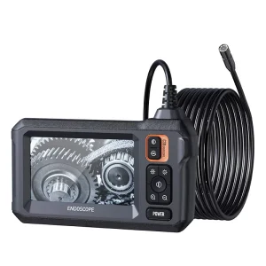 4.3 Inch Screen Industrial Endoscope Camera Inspection 8mm IP67 Waterproof HD Handheld Digital Video Borescope 8 LED Camera