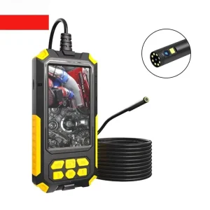 4.5 Inch Screen Borescope Waterproof Endoscope Camera 4K P50 1080P Industrial Inspection Car Camera Dual Lens Endoscope