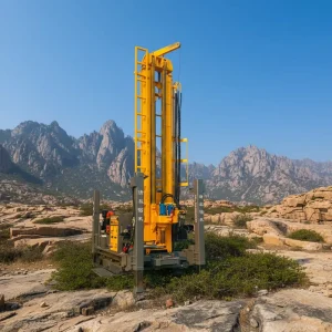 400 Model Water Well Drilling Rig Diesel Hydraulic Drilling Machine for Farm Irrigation Well