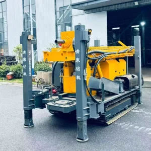 400 Type Diesel Water Well Drilling Rig Pneumatic Rock Drilling Machine