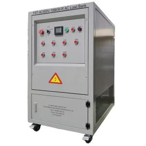 400V 100kW Manual Load Bank Digital Meter Display Push Button Pure Resistive Testing Machine