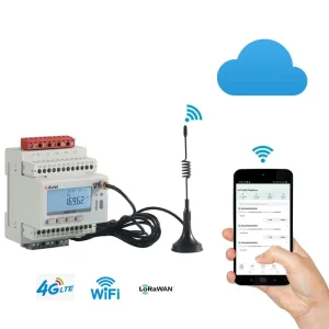 400V Three Phase WIFI MQTT Integration IoT Based Cloud Energy Meter for Cloud Server
