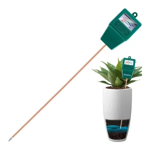 40Cm Long Probe Soil Moisture Meter Green Garden Water 1-10 Dry Wet Tester