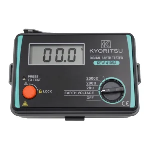 4105A Digital Earth Resistance Tester KEW 4105A Digital Earth Tester Multimeter Resistance Meter