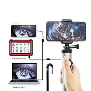 4K Full HD Portable Industrial Endoscope Camera System USB Sewer Pipe Inspection LED Endoscope Camera