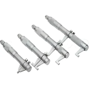 4in1 0 100MM 0.01MM Inside Micrometer Set With Plastic Box
