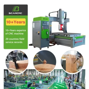 4×4 4×8 5×10 ft 3 4 Axis 5 Axes Atc Cnc Wood Router Machine Woodworking Milling Machinery for Plywood 360 Degreesum Foam