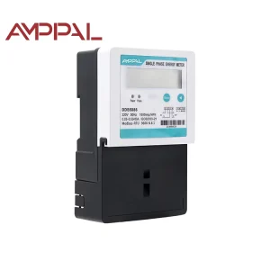 5-20A Single Phase Smart Meter Din Rail Mounted Kwh Meter Class 1.0 220V Energy Meter LCD Display