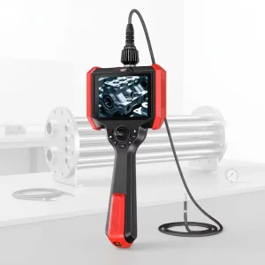 5 Inch 6mm 2m HD IP67 Industrial Videoscope Camera 360° Articulating NDT Borescope for Large Injection Mold Main Waterway Check